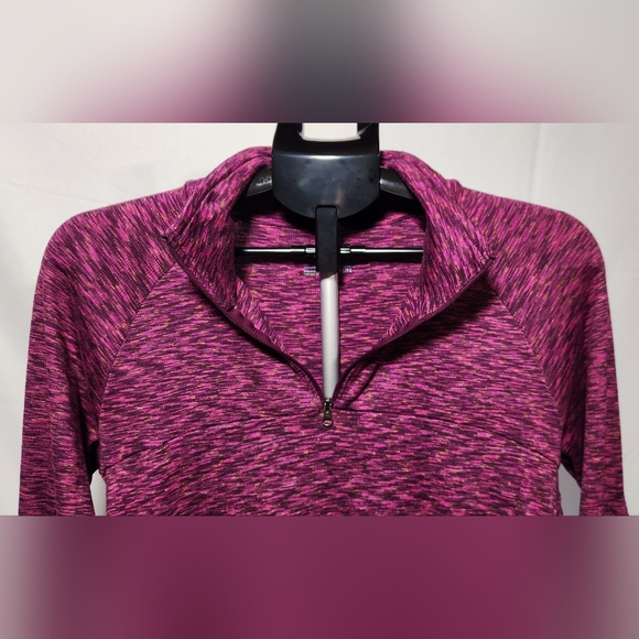 Columbia Women's Purple Quarter-Zip Pullover-Size XL - Picture 8 of 11
